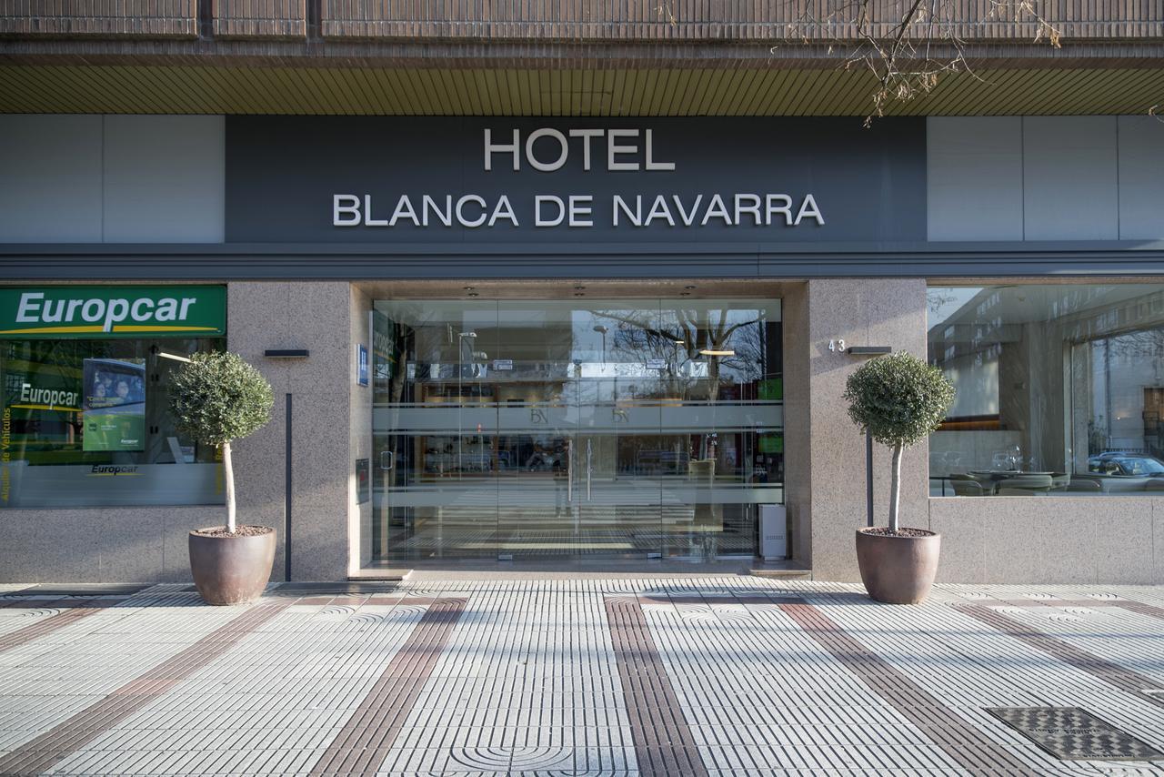 Hotel Blanca De Navarra Pamplona Exterior foto